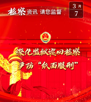 代表委员联络 检察要况 2020年底,随着电视剧《巡回检察组》的火爆全